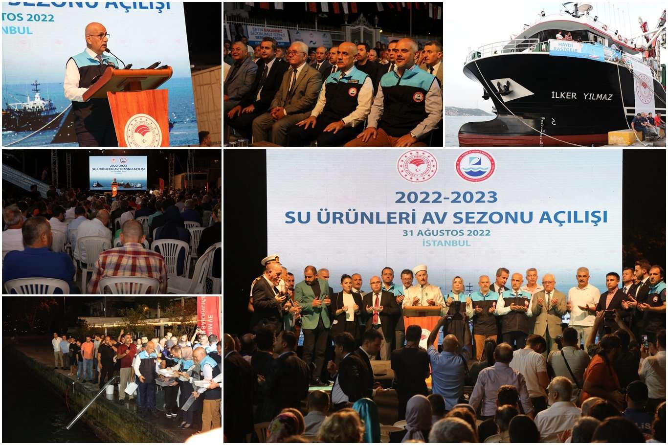 "Su Ürünleri Av Sezonu" Bakan Kirişçi'nin katılımıyla başladı "Su Ürünleri Av Sezonu" Bakan Kirişçi'nin katılımıyla başladı